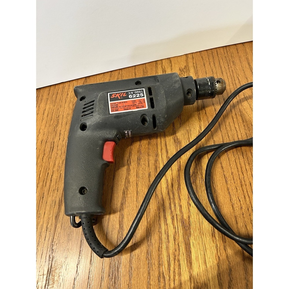 Skil 6225 3/8" Drill Variable Speed Reversing‎ 1/3 HP Corded Electric Power Tool